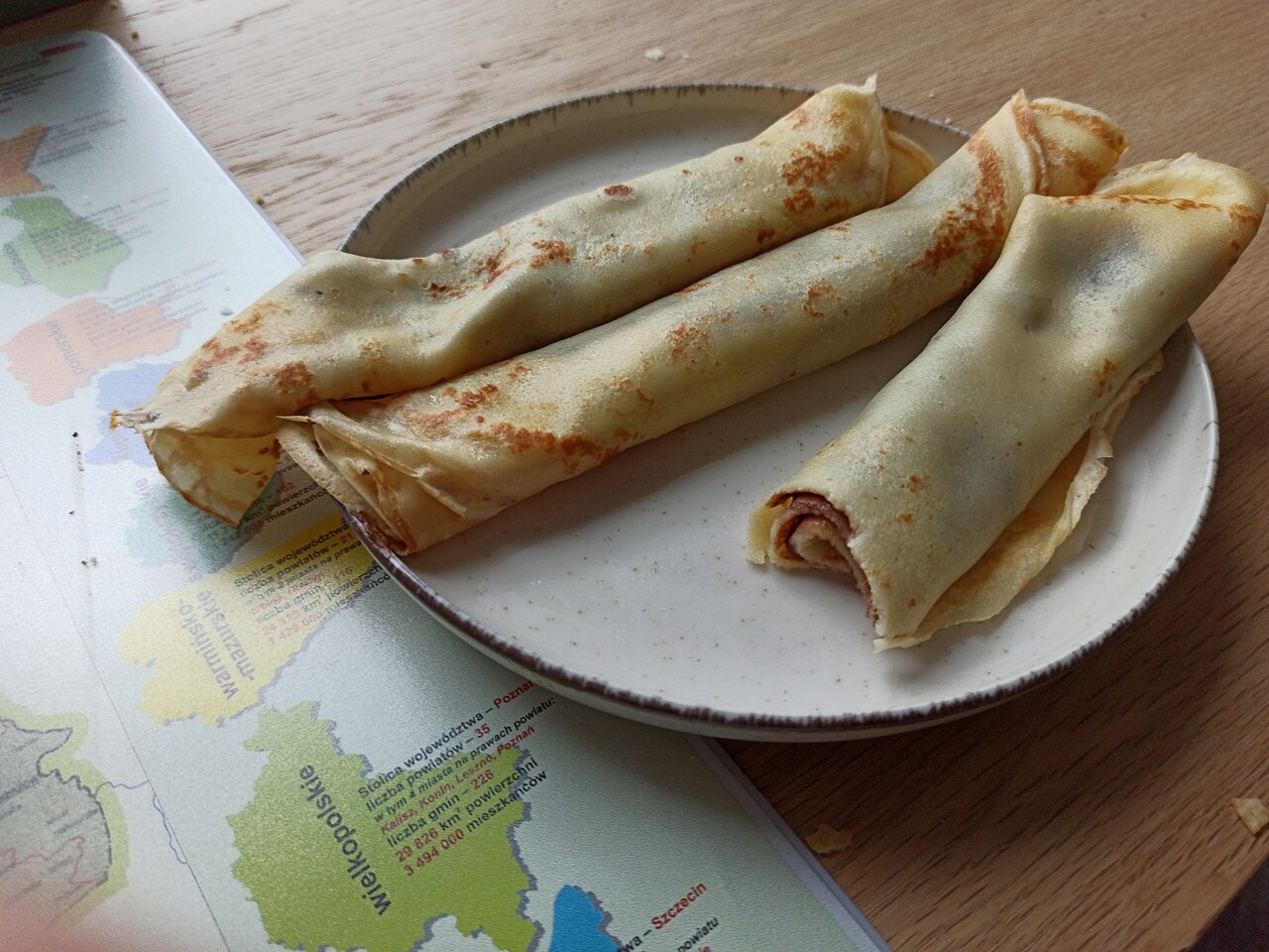 Polish naleśniki.